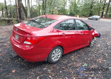 2016 Hyundai Accent Se from USA, damaged, VIN KMHCT4AE1GU086116